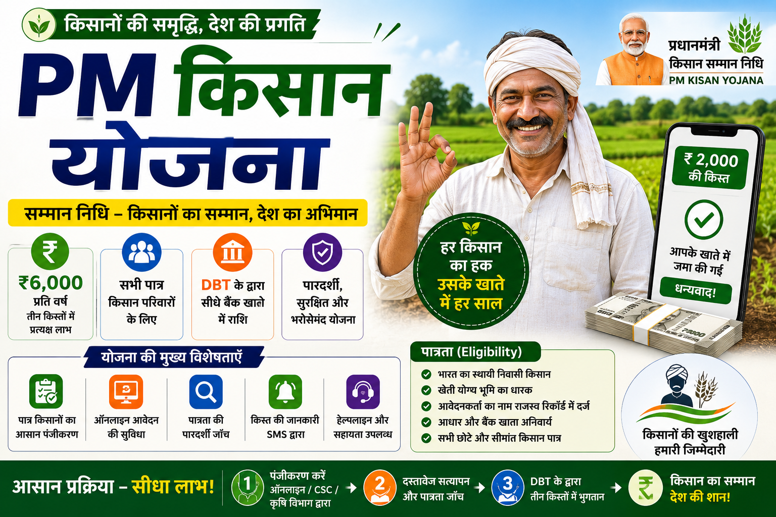 PM Kisan Yojana – All Services